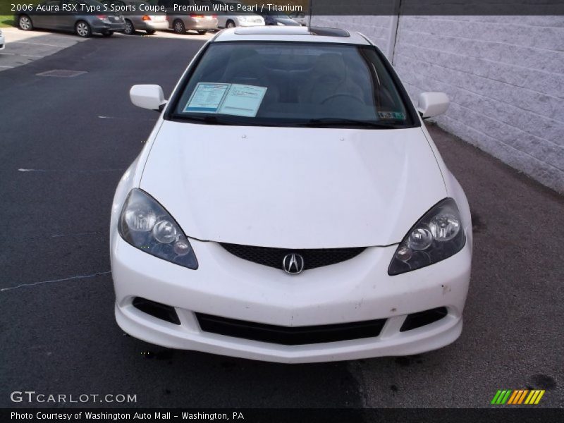 Premium White Pearl / Titanium 2006 Acura RSX Type S Sports Coupe