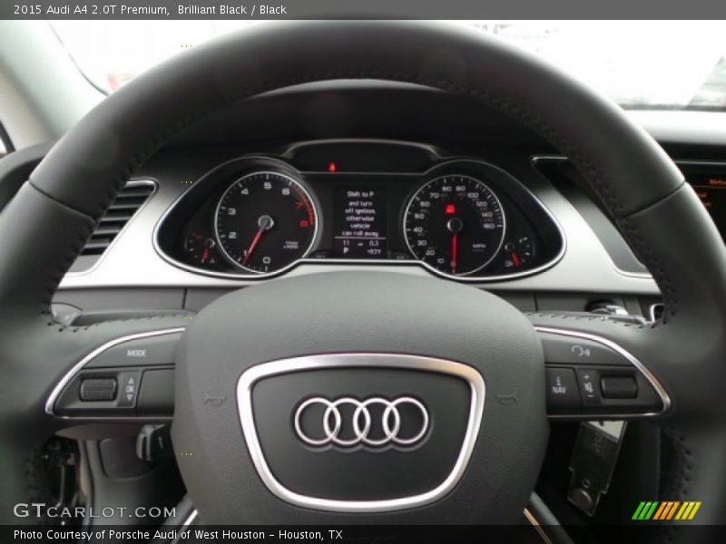 Brilliant Black / Black 2015 Audi A4 2.0T Premium