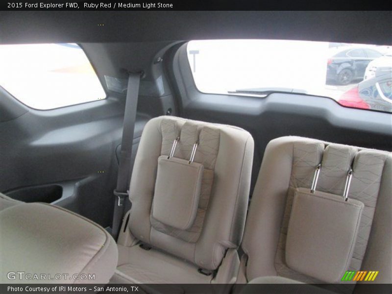 Ruby Red / Medium Light Stone 2015 Ford Explorer FWD