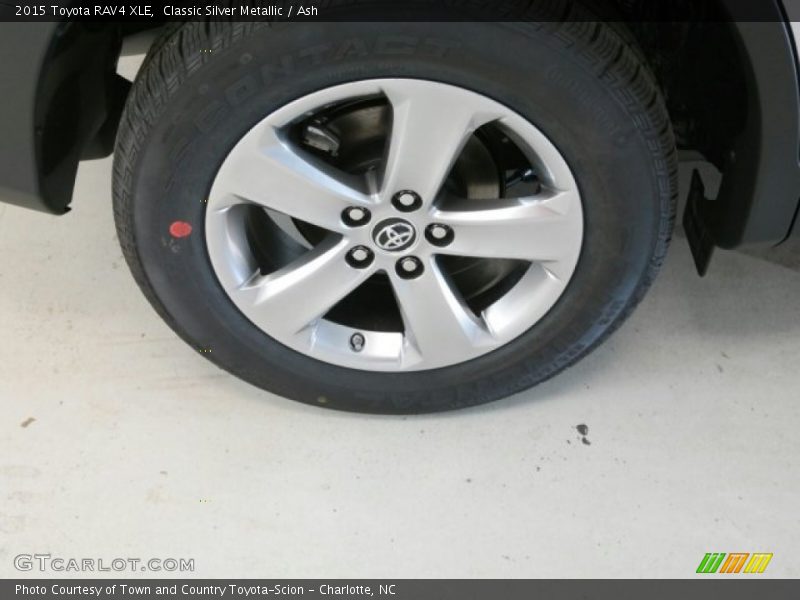 Classic Silver Metallic / Ash 2015 Toyota RAV4 XLE