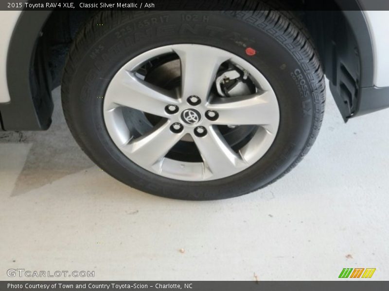 Classic Silver Metallic / Ash 2015 Toyota RAV4 XLE