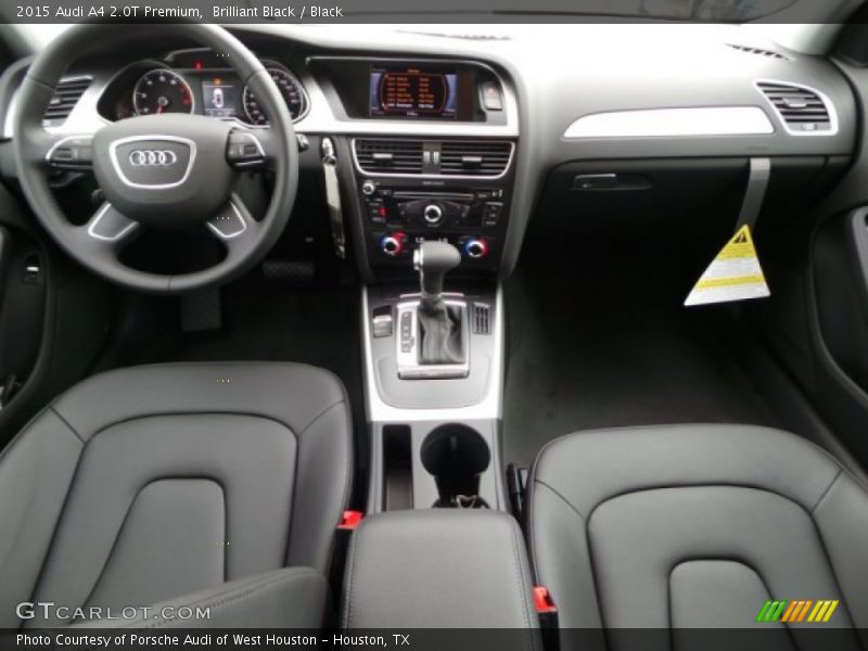 Brilliant Black / Black 2015 Audi A4 2.0T Premium