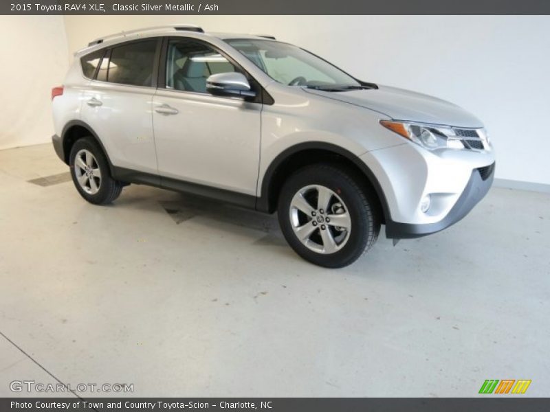 Classic Silver Metallic / Ash 2015 Toyota RAV4 XLE