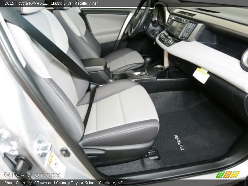 Classic Silver Metallic / Ash 2015 Toyota RAV4 XLE