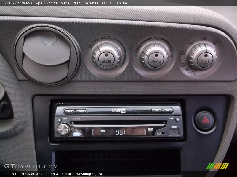 Premium White Pearl / Titanium 2006 Acura RSX Type S Sports Coupe