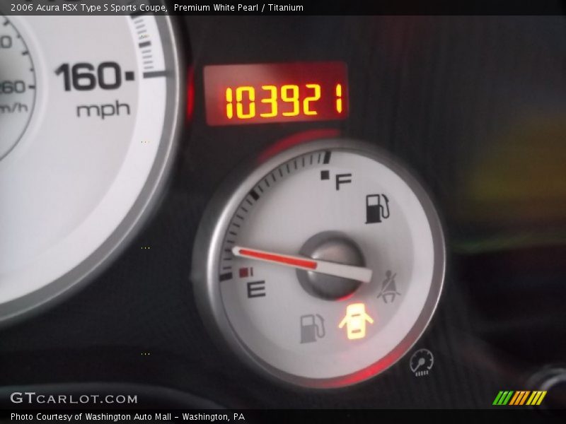 Premium White Pearl / Titanium 2006 Acura RSX Type S Sports Coupe