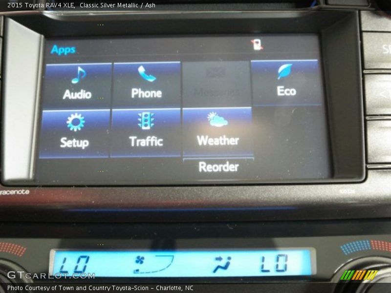 Classic Silver Metallic / Ash 2015 Toyota RAV4 XLE