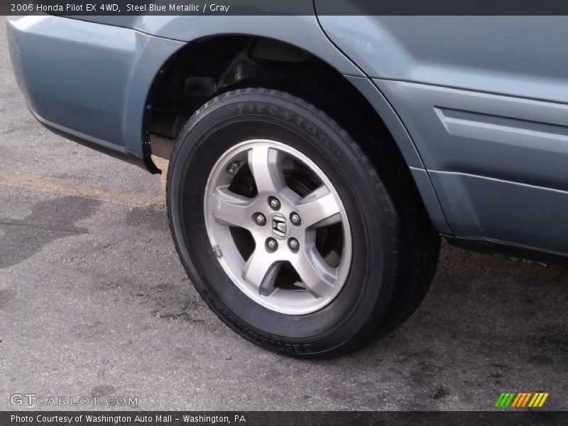 Steel Blue Metallic / Gray 2006 Honda Pilot EX 4WD