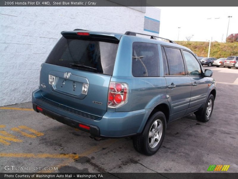 Steel Blue Metallic / Gray 2006 Honda Pilot EX 4WD