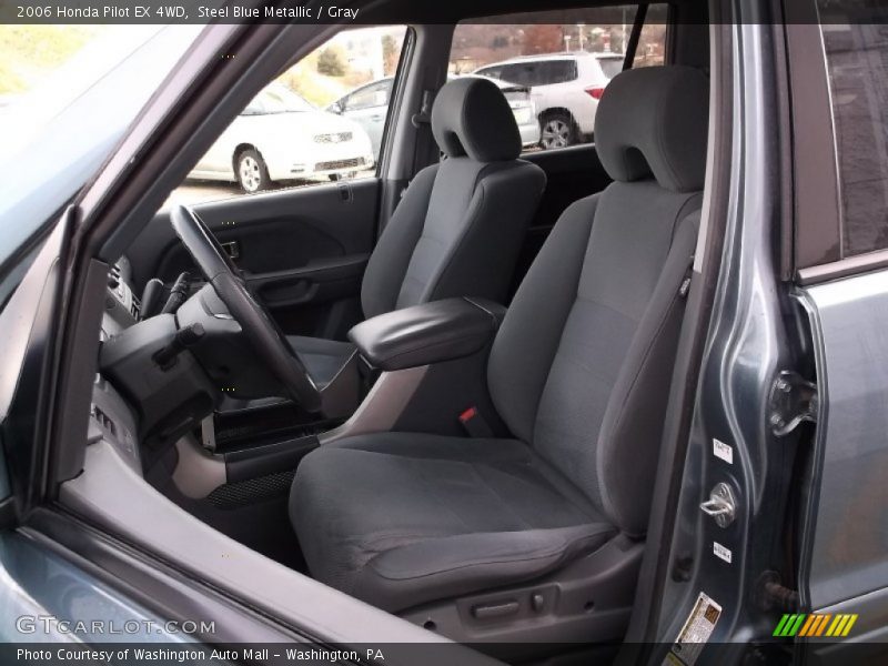 Steel Blue Metallic / Gray 2006 Honda Pilot EX 4WD