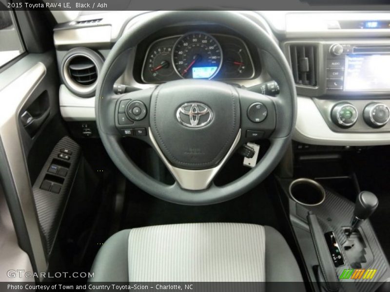 Black / Ash 2015 Toyota RAV4 LE