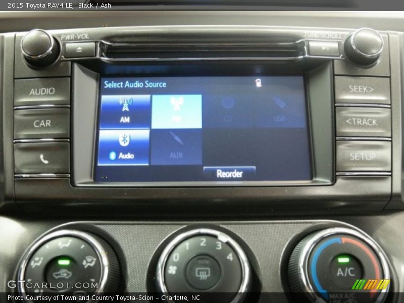 Black / Ash 2015 Toyota RAV4 LE