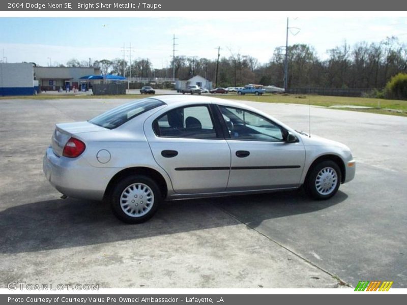 Bright Silver Metallic / Taupe 2004 Dodge Neon SE