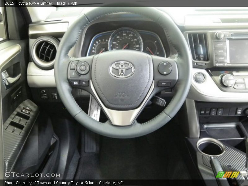 Black / Ash 2015 Toyota RAV4 Limited