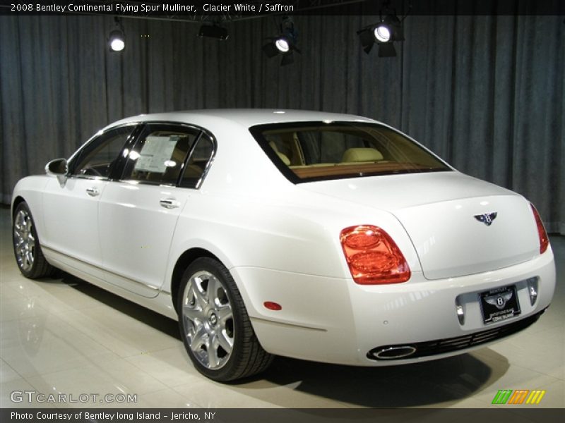 Glacier White / Saffron 2008 Bentley Continental Flying Spur Mulliner