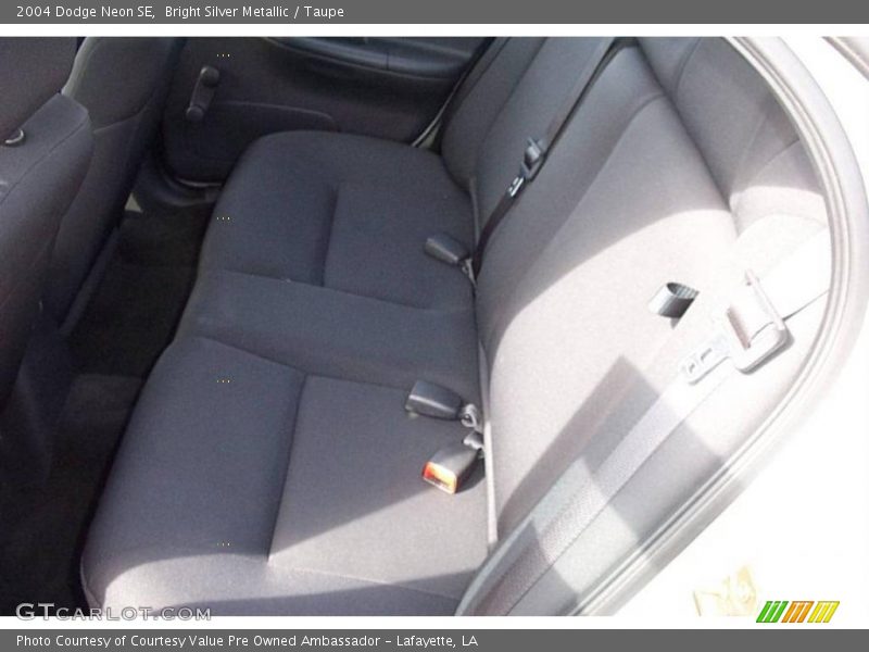 Bright Silver Metallic / Taupe 2004 Dodge Neon SE
