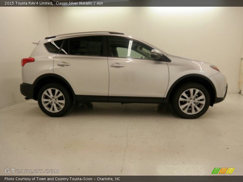 Classic Silver Metallic / Ash 2015 Toyota RAV4 Limited