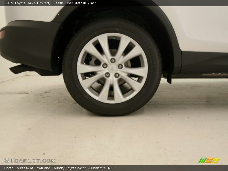 Classic Silver Metallic / Ash 2015 Toyota RAV4 Limited