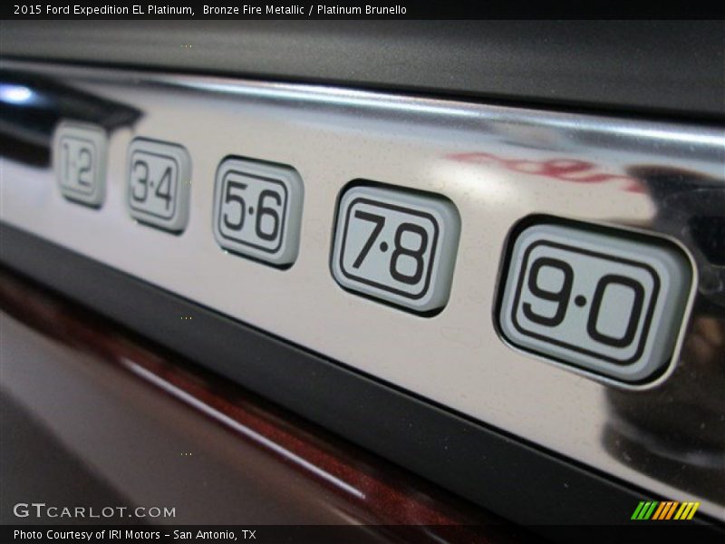Controls of 2015 Expedition EL Platinum