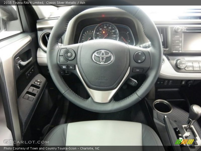 Classic Silver Metallic / Ash 2015 Toyota RAV4 Limited