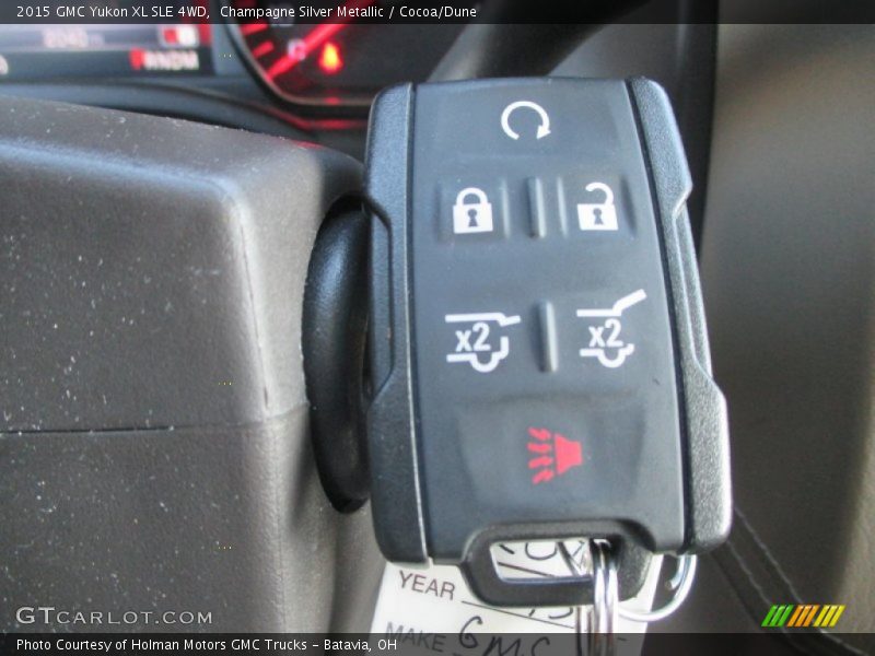 Keys of 2015 Yukon XL SLE 4WD