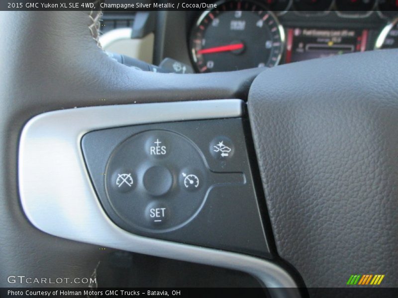 Controls of 2015 Yukon XL SLE 4WD