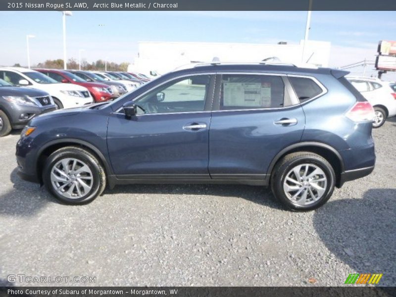  2015 Rogue SL AWD Arctic Blue Metallic