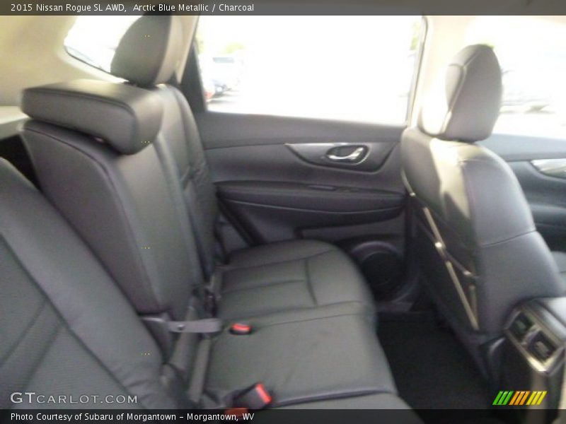 Arctic Blue Metallic / Charcoal 2015 Nissan Rogue SL AWD