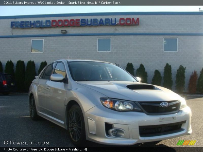 Spark Silver Metallic / Carbon Black 2011 Subaru Impreza WRX Limited Sedan