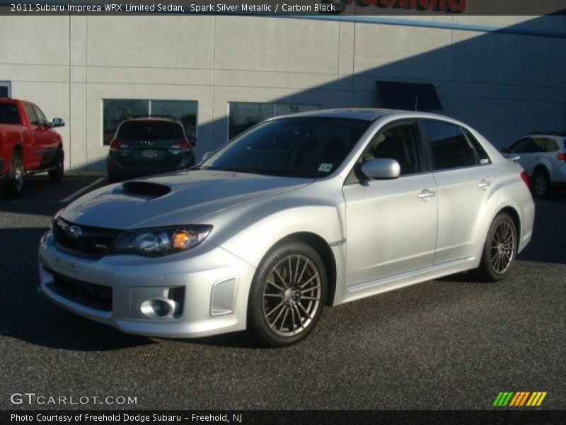 Spark Silver Metallic / Carbon Black 2011 Subaru Impreza WRX Limited Sedan