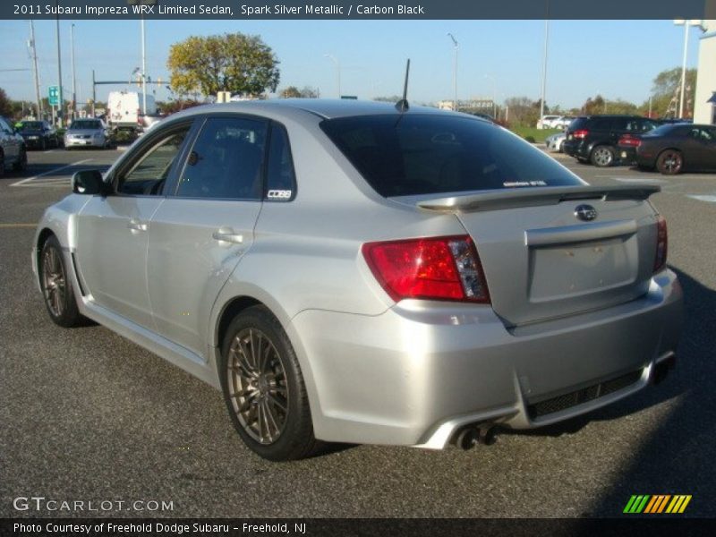 Spark Silver Metallic / Carbon Black 2011 Subaru Impreza WRX Limited Sedan