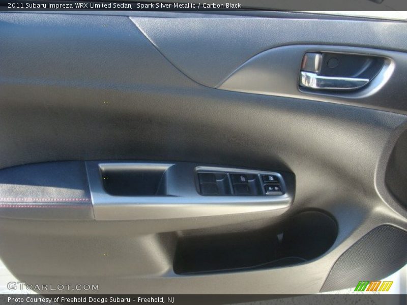 Spark Silver Metallic / Carbon Black 2011 Subaru Impreza WRX Limited Sedan