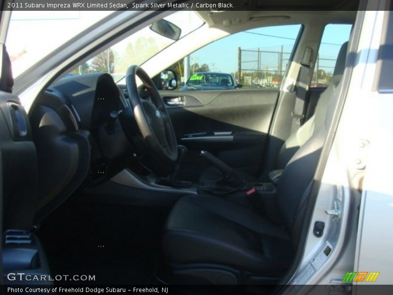 Spark Silver Metallic / Carbon Black 2011 Subaru Impreza WRX Limited Sedan