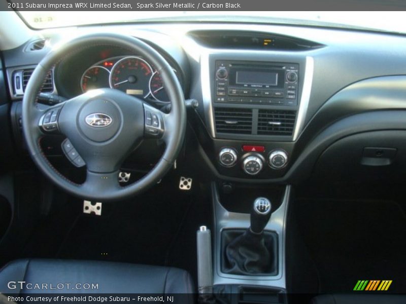 Spark Silver Metallic / Carbon Black 2011 Subaru Impreza WRX Limited Sedan