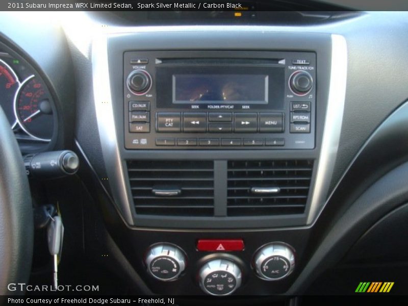 Spark Silver Metallic / Carbon Black 2011 Subaru Impreza WRX Limited Sedan