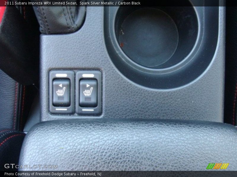 Spark Silver Metallic / Carbon Black 2011 Subaru Impreza WRX Limited Sedan