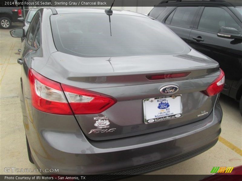 Sterling Gray / Charcoal Black 2014 Ford Focus SE Sedan