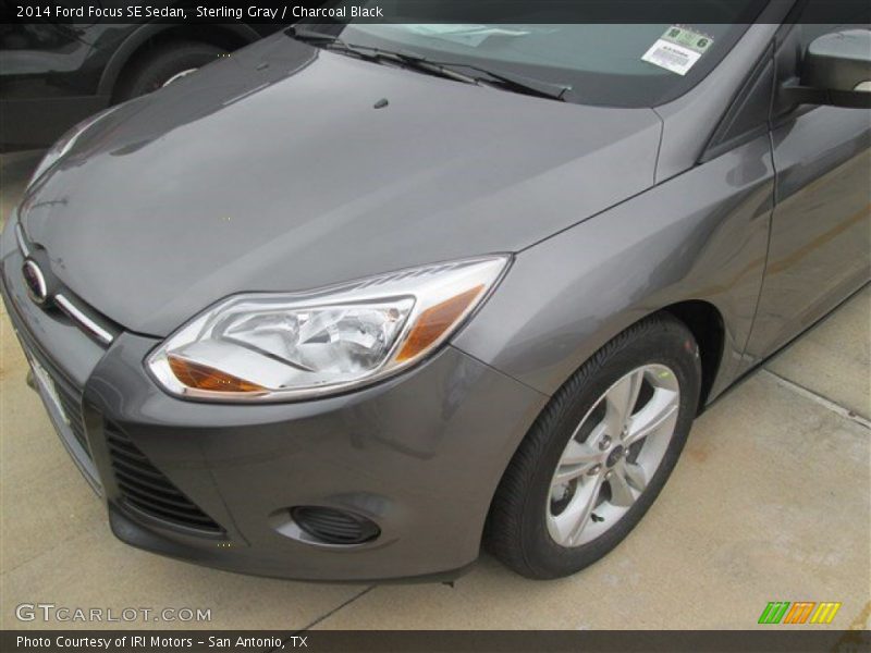 Sterling Gray / Charcoal Black 2014 Ford Focus SE Sedan