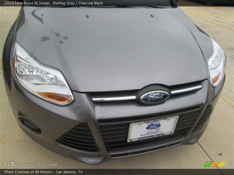 Sterling Gray / Charcoal Black 2014 Ford Focus SE Sedan