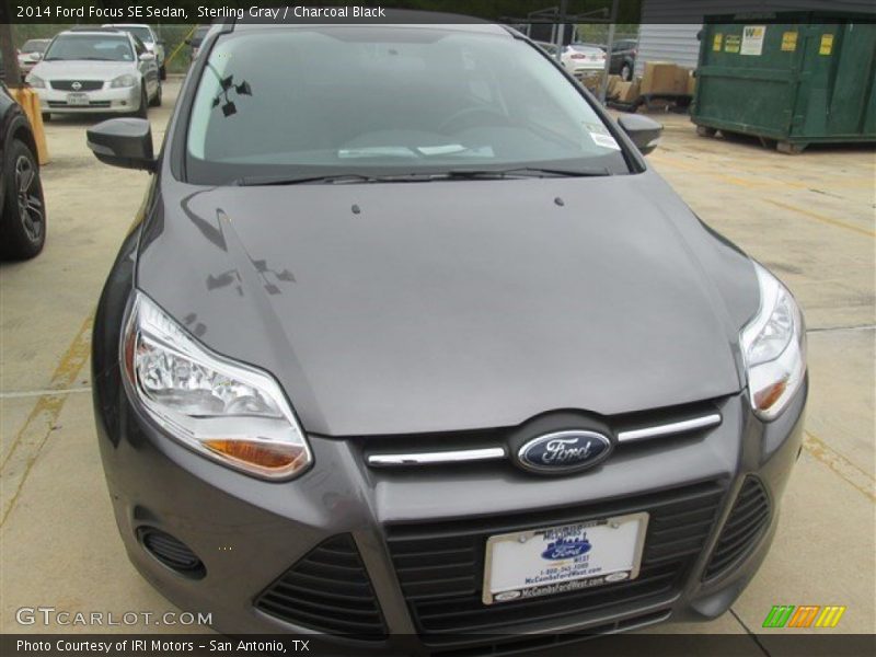Sterling Gray / Charcoal Black 2014 Ford Focus SE Sedan