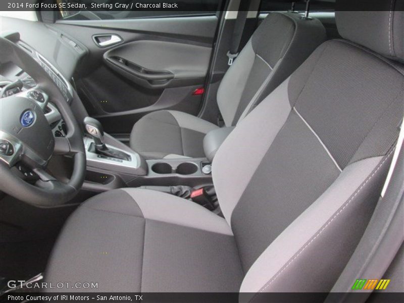 Sterling Gray / Charcoal Black 2014 Ford Focus SE Sedan