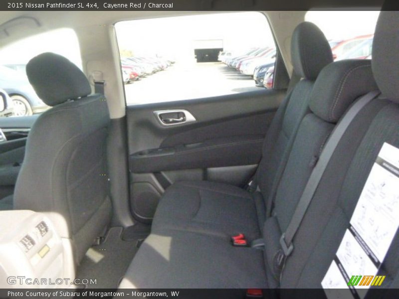 Cayenne Red / Charcoal 2015 Nissan Pathfinder SL 4x4
