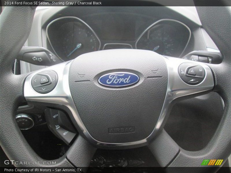 Sterling Gray / Charcoal Black 2014 Ford Focus SE Sedan