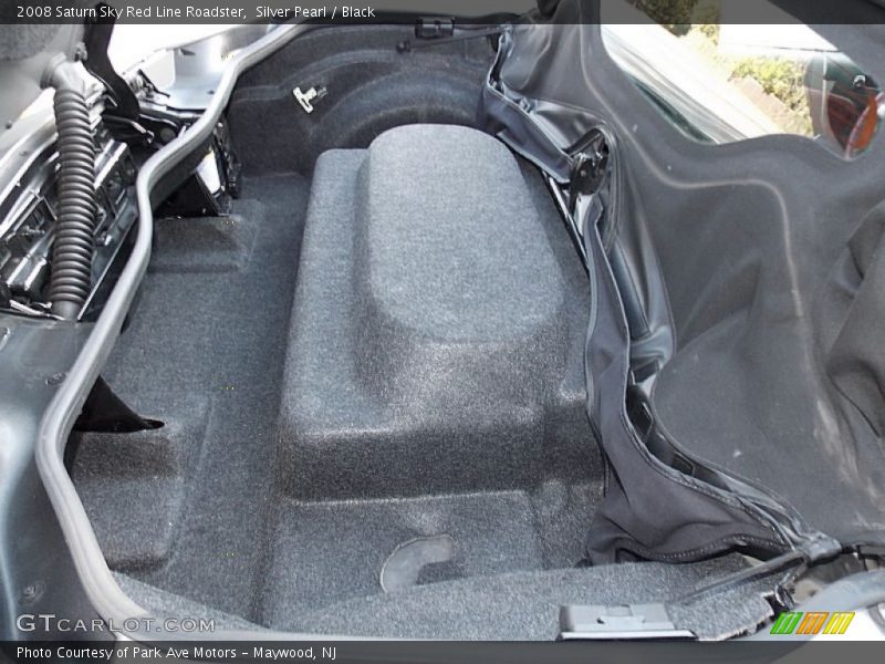 Silver Pearl / Black 2008 Saturn Sky Red Line Roadster