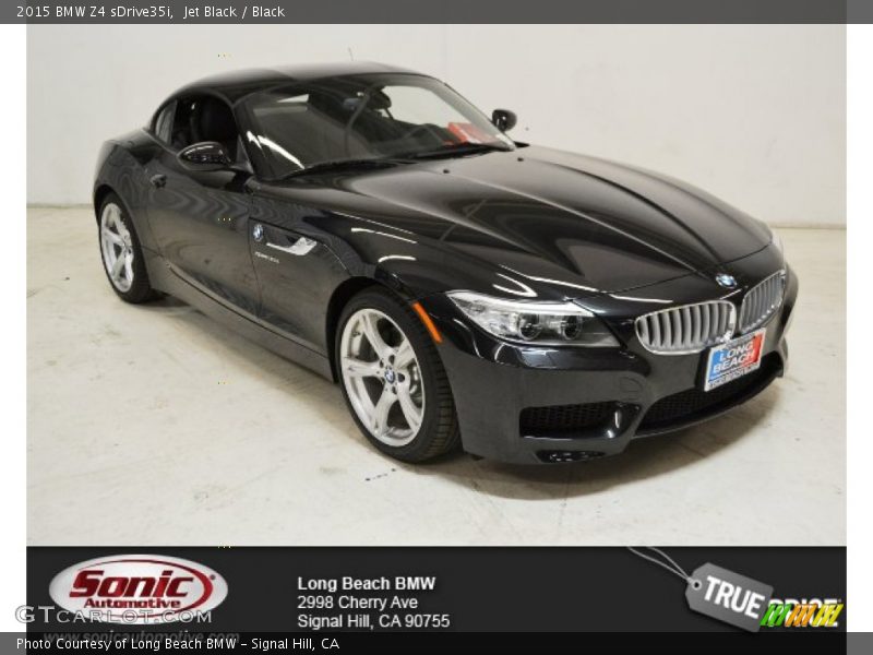 Jet Black / Black 2015 BMW Z4 sDrive35i