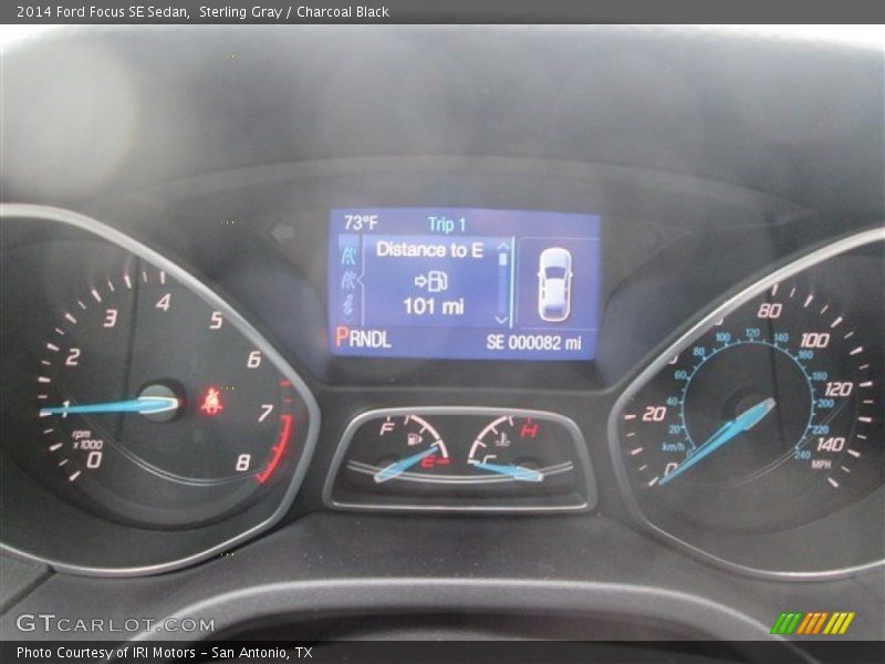 Sterling Gray / Charcoal Black 2014 Ford Focus SE Sedan