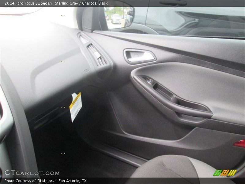 Sterling Gray / Charcoal Black 2014 Ford Focus SE Sedan