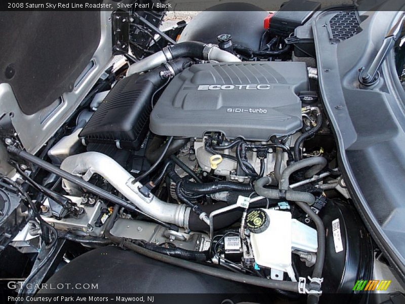 Silver Pearl / Black 2008 Saturn Sky Red Line Roadster
