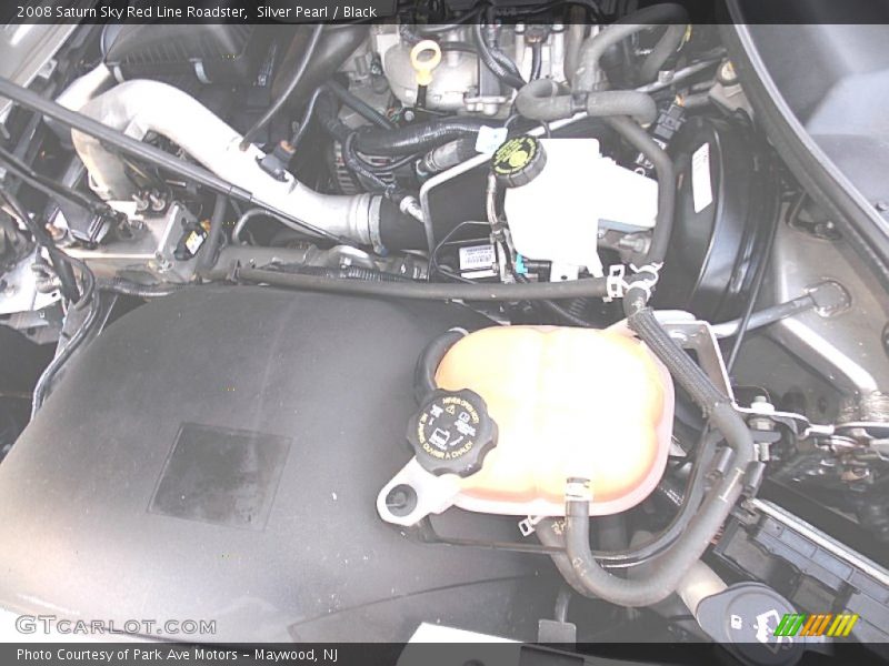 Silver Pearl / Black 2008 Saturn Sky Red Line Roadster