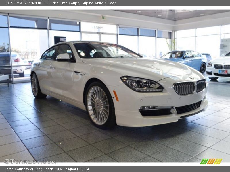 Front 3/4 View of 2015 6 Series B6 Bi-Turbo Gran Coupe